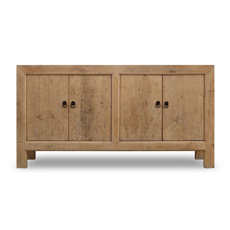 67 Capri 4 Door Sideboard, Weathered Natural