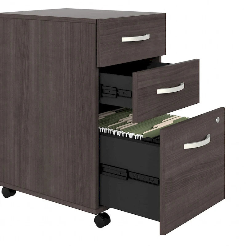 mobiele archiefkast met 3 laden