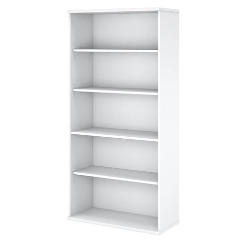 Bücherregal für das Büro mit 5 Fächern und verstellbaren Einlegeböden