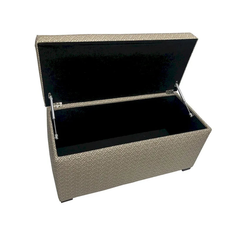 Gestoffeerde eetkamerstoelen met hoge rugleuning, set van 2